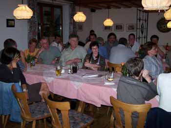 Saisonabschlußabend im April 2007