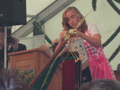 Patenschaft bei der Fahnenweihe von Nikolaus Deutenhausen am 18.09.2011