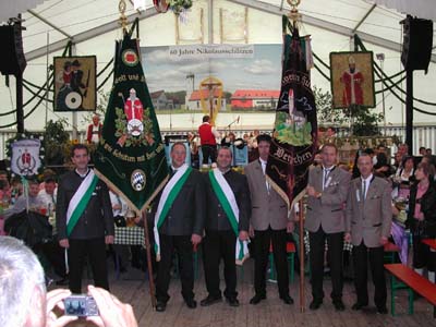 Patenschaft bei der Fahnenweihe von Nikolaus Deutenhausen am 18.09.2011