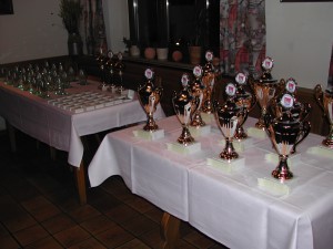Preisverteilung beim Gemeindepokalschießen 2008